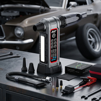 Démarreur de voiture 12V 1500A de crête 10000mAh, aspirateur de voiture portable, souffleur, batterie externe QC18W avec lumière d'urgence LED SOS