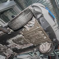 Pelindung Kolong Mesin Terpisah untuk Alfa Romeo Stelvio, Pelindung Mesin, Pelindung Transmisi, Pelat Pelindung Sasis Bawah