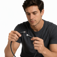 Pabrik Cetak Sendiri Harga Pabrik Kabel USB-C Nylon Braided Pengisian Cepat 480Mbps Sinkronisasi Data untuk Ponsel IOS/Android Laptop 1m Logo Kustom Murni