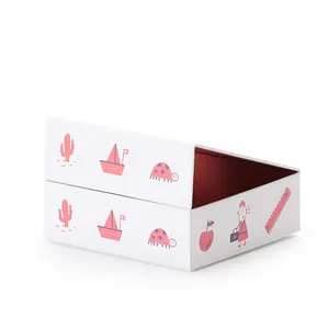 Cajas de papel Kraft con aislamiento holográfico, Hijab, Abaya, caja de regalo magnética