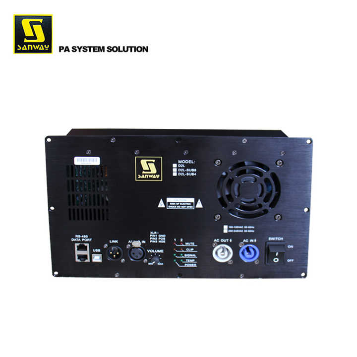 D2L 2 Channel Digital Active Speaker Amplifier Module - PSU D2L