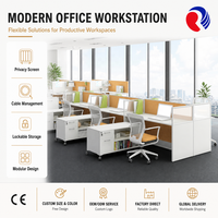 Cloison de séparation de bureau pour cabinet d'avocats avec panneau acoustique haute performance et un look exécutif pour zone de travail professionnelle