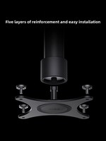 Support de montage au plafond pour projecteur JMGO N5s ultra Max, N5s ultra, N5s Pro Max, N3 Ultra Max, N3 Ultra X-Type, réglable en hauteur