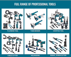 ED-120C बैटरी संचालित कॉर्नलेस आर्मर्ड केबल कटर हाइड्रोलिक घूर्णन खुली कतरनी 120 मिमी रेंज 18v/5.0kn दबाव - Product Image 6