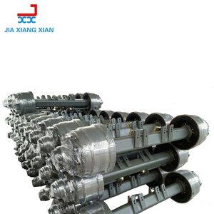 Ejes de Repuesto Personalizados Directos de Fábrica, <span class=keywords><strong>Eje</strong></span> de Alta Resistencia y <span class=keywords><strong>Semirremolque</strong></span> de Plataforma Baja de 16T, Tipo BPW FUWA de 13T 11T - Product Image 2