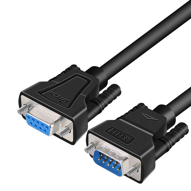 DTECH Straight Through DB9 9Pin Male to Female Cable M-M F-F RS232 Serial Extension Cable