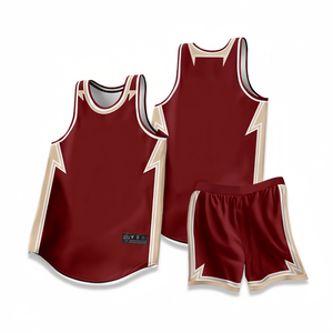 Uniforme de football américain respirant de haute qualité pour adultes, tissu en maille 100% polyester, séchage rapide, antibactérien, design bicolore - Product Image 5