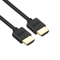 Alta velocidad HDMI 4K 60Hz 3D Hdr 20 metros 1,5 pies 0,5 M 1M corto Premium 1080p ultra delgado 4K para cámara ps4