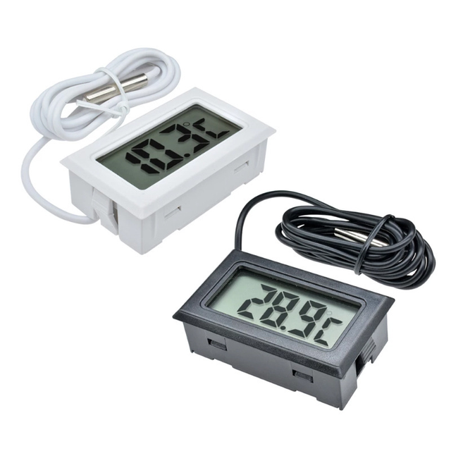 Small Temperature Sensor -50 to 110℃ Embedded  Temperature Sensor Terrarium Incubation