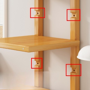 Étagères de rangement en bambou pour salon et cuisine, armoires de cuisine en bambou, designs modernes, directement de l'usine - Product Image 6