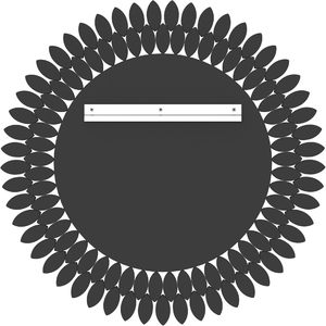 Vòng đá quý tối giản có thể điều chỉnh tường gương với kim cương cắt vát cạnh cho trang trí hiện đại và Vanity sử dụng - Product Image 2