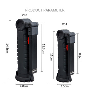 5 Modes <b>LED</b> Foldable Hunting <b>Work</b> <b>Light</b> 360° Rotatable Magnetic Base USB <b>Rechargeable</b> Garage Workshop Inspection Lamp - Product Image 3