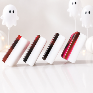 Échantillon <span class=keywords><strong>de</strong></span> jeu <span class=keywords><strong>de</strong></span> Mahjong <span class=keywords><strong>de</strong></span> luxe personnalisé pour Halloween, 160 tuiles en acrylique non toxiques, design effrayant, motifs citrouille, pour les acheteurs en gros - Product Image 5