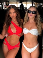 MLY Mesh Strandkleding Cover-up Op Maat Sexy Badpak Bikini's Dames Zwemkleding Hete Sexy Meisjes Wallpaper Bikini