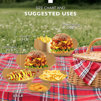 Barquette jetable en papier kraft de qualité alimentaire supérieure, imperméable, résistante à la graisse, pour snacks, salades, sushis, pain, biodégradable, en forme de bateau