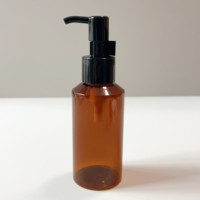 Flacon pompe pour lotion, huile nettoyante, huile démaquillante, transparent, de haute qualité, brun, 100 ml, 150 ml, 200 ml, 280 ml