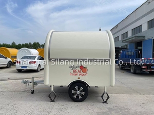 Slung tùy chỉnh di động nước ép trái cây uống Trailer Xe tải đồ uống thanh - Product Image 2