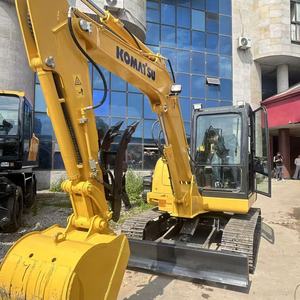 รถขุดไฮดรอลิกตีนตะขาบ KOMATSU PC56-8 มือสอง ขนาด 5 ตัน รถขุดขนาดเล็ก เครื่องจักรก่อสร้างมือสองสำหรับขาย - Product Image 4