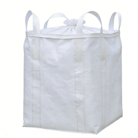 Sac Jumbo 1000 kg en PEHD/PP, tissé en polypropylène, respirant, à fond plat, FIBC, pour ensilage, granulés, bois, emballage en vrac