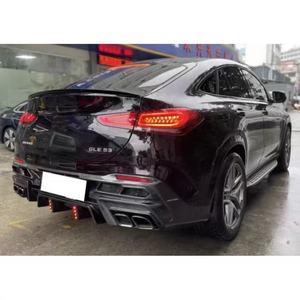 Di alta qualità LD stile in fibra di carbonio paraurti posteriore diffusore corpo labbro Kit per Mercedes Benz GLE C167 W167 GLE350 GLE53 coupé - Product Image 4