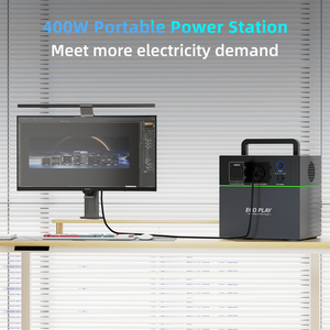 Ecoplay 400W Trạm điện di động 1305 WH up Pin 6000 + MPPT bảng điều khiển năng lượng mặt trời ứng dụng Nhà cung cấp dự phòng xe điện chúng tôi phiên bản - Product Image 4