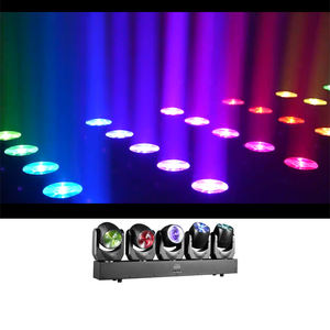 Projecteur à tête mobile de haute qualité à 5 faisceaux, 60W*5 LED, pour DJ, avec tête oscillante et rotative - Product Image 1
