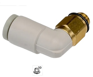 ข้อต่อแบบข้อศอกตัวผู้ SMC KQ2L04-M5A ของญี่ปุ่น, ข้อต่อ KQ2 จำนวน 10 ชิ้น ของใหม่และเป็นของแท้ ยินดีรับคำสั่งซื้อ KQ2L04-M5A KQ2L04-M5A K - Product Image 3