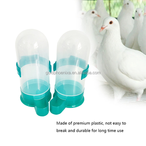 Accesorios para jaulas <span class=keywords><strong>de</strong></span> pájaros YYC, dispensador <span class=keywords><strong>de</strong></span> comida para <span class=keywords><strong>periquitos</strong></span> colgante, alimentador y <span class=keywords><strong>bebedero</strong></span> automático para palomas - Product Image 2