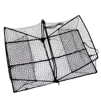 Haute qualité Double noeud Type Multifilament carré Aquaculture Cage fonte conception de filet pour crabe homard pieuvre écrevisse piège