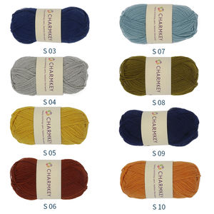 Fil à tricoter épais torsadé multicolore en mélange de <span class=keywords><strong>laine</strong></span> et nylon recyclé, écologique et économique, pour pulls et chaussettes au crochet - Product Image 3