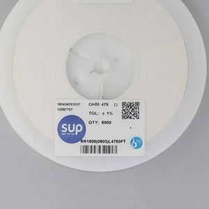 Manufacturer Direct RR1608 0603L4750FT 0603 1608 Resistors Chip Resistors SMD Resistors 475ohm 1% 1/10W Thick Film Resistor - Product Image 1