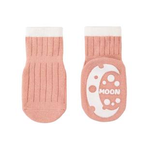 2024 nouveau Style bébé chaussettes <span class=keywords><strong>0</strong></span>-<span class=keywords><strong>3</strong></span> <span class=keywords><strong>mois</strong></span> avec poignées antidérapantes respirant doux mignon coton <span class=keywords><strong>chaussette</strong></span> pour garçons filles - Product Image 4
