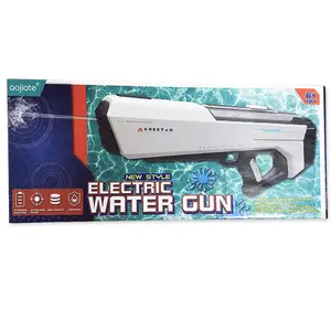 Newest 12m Range 2000MAH Powerful Induction Automatic Water Shooting Fun Continuous High Pressure Automatic Water Gun