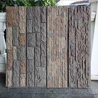 Everwall Léger Pu Faux Stone Rock Placage Panneau Villa Moderne Tailles Personnalisées Étanche Installation Facile