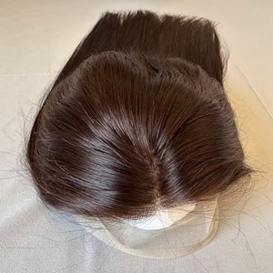 <span class=keywords><strong>Parrucca</strong></span> Full Lace con Base in Seta, 100% Capelli Umani Vergini, Colore Marrone <span class=keywords><strong>Scuro</strong></span>, Lisci, Vendita all'Ingrosso - Product Image 6