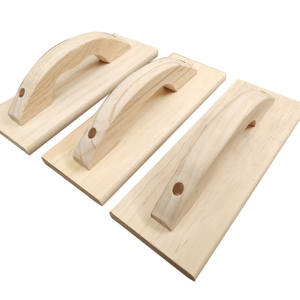 Truelle de plâtre en bois, peigne en plastique, grattoir avec manche en bois pour plan de plâtre en bois - Product Image 5