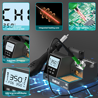 Station de soudage numérique professionnelle TOPEAST avec embout de précision pour la réparation de cartes de circuits, l'assemblage électronique et le bricolage BK602PRO