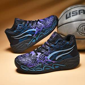 Scarpe da Basket Alte da Uomo 2025 per Studenti di Scuola Media Inferiore Sneakers da Uomo Pratiche per lo Sport - Product Image 3