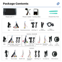 MEKEDE DUDU7 7870 12+256G DUDUAUTO Reproductor Multimedia para Auto con GPS, Navegación, Pantalla para Auto, Radio Android 13 de 7 Pulgadas para VW Touareg