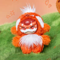 Nouveauté - Porte-clés en peluche TOPTOY Mochii Little Monster Series - Boîte mystère - 8 poupées mignonnes - Produits tendance pour cadeaux