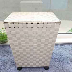 Ménage panier mobile panier à linge pp lavage vêtements panier avec roues - Product Image 2