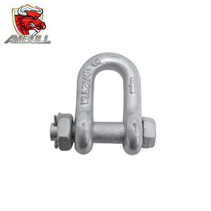 Nhà Máy Ambull Chất Lượng Cao G2150 Chúng Tôi Loại <span class=keywords><strong>D</strong></span> Bow Cùm Với An Toàn Bolt Mạ Kẽm Giá Rẻ Cho Khai Thác Mỏ Kéo - Product Image 2