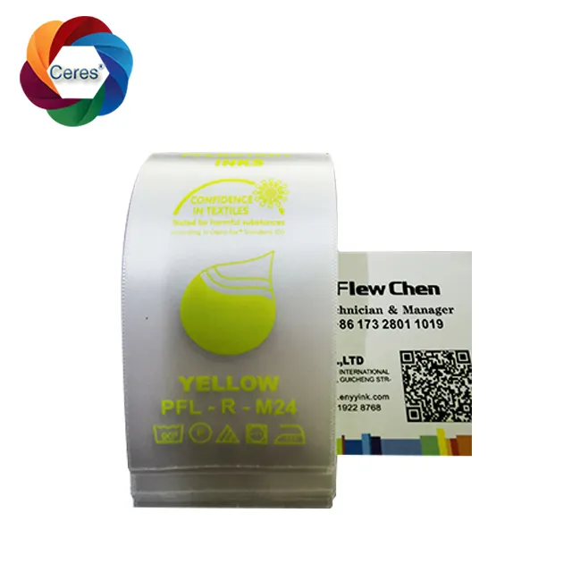 Manufacturer Flexo Printing Ink For Textile Label Nylon Taffeta Flexo Ink