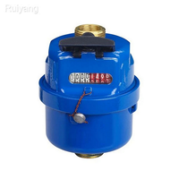 Brass Dry Dial DN15 Digital Water Meter Volumetric Water Meter