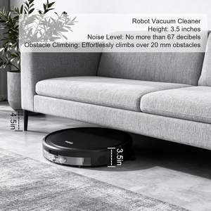 Robot Vacuum Cleaner Wet Mop Combo PGID Smart <b>Mapping</b> WiFi App Brushless Motor Household HEPA Filter for - Product Image 6