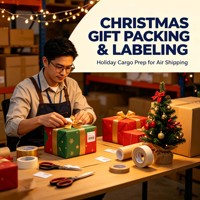 Service d'expédition de cadeaux de Noël, agent de dropshipping par fret aérien de Chine vers le monde entier