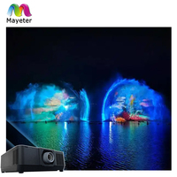Écran en maille holographique transparente en acier inoxydable 3D, projection d'art numérique immersive, plus de 100 effets interactifs
