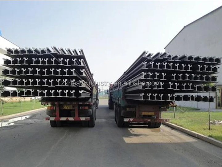 T Rails China China Railway Steel Rail Supplier 59R2 Grooved Rail for Tram