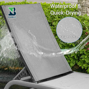 INSTNCT أزياء جديدة في الهواء الطلق سرير النهار شاطئ الأثاث Taupe التجارية sunbed الشاطئ كرسي استرخاء في الهواء الطلق سرير شمسي - Product Image 4