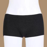 Shorts de SPA jetables respirants, culottes en nylon noires à angle plat et très élastiques, sous-vêtements en maille
